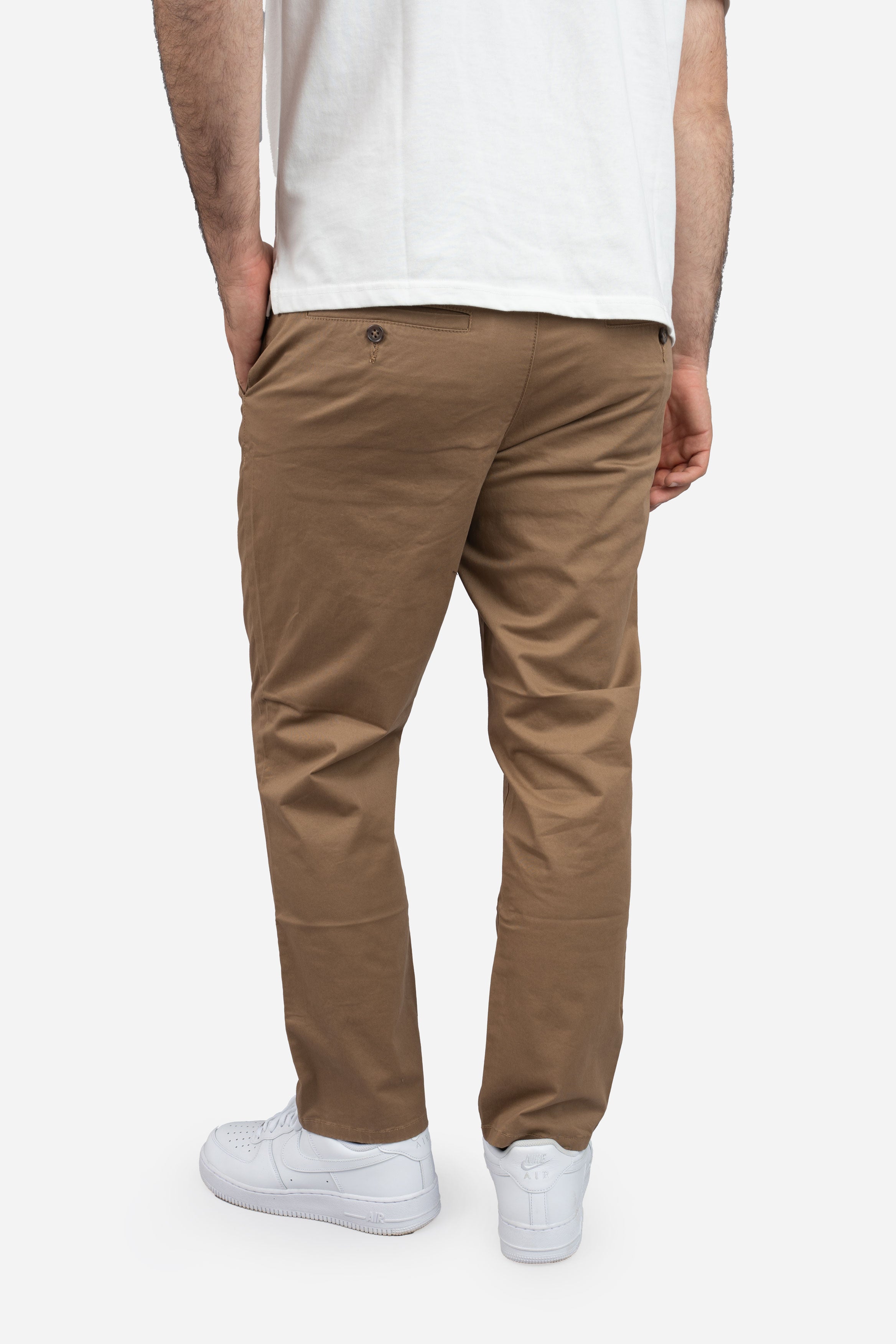 Straight Fit Core Stretch Chino Almond