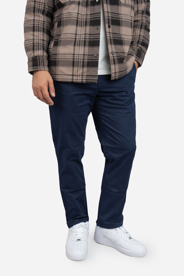 Straight Fit Core Stretch Chino Navy
