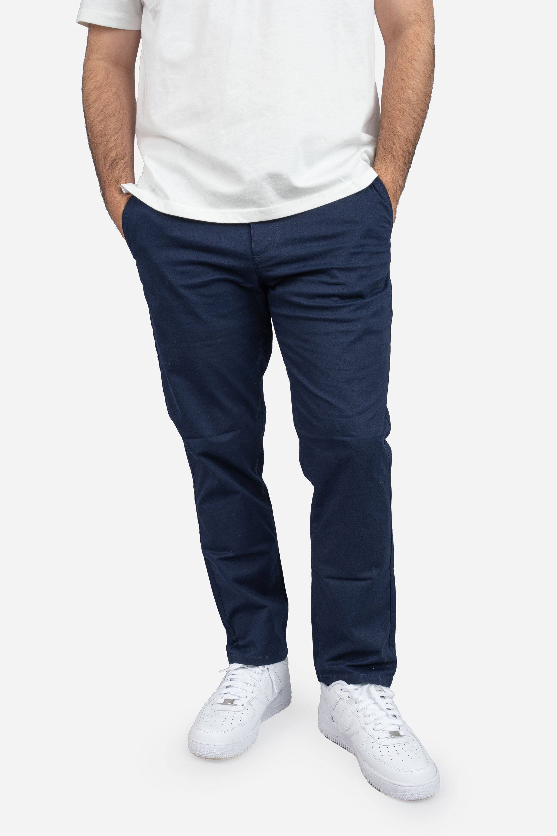Straight Fit Core Stretch Chino Navy