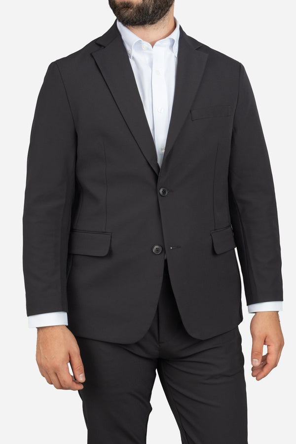 Super Stretch Suit Jacket Black