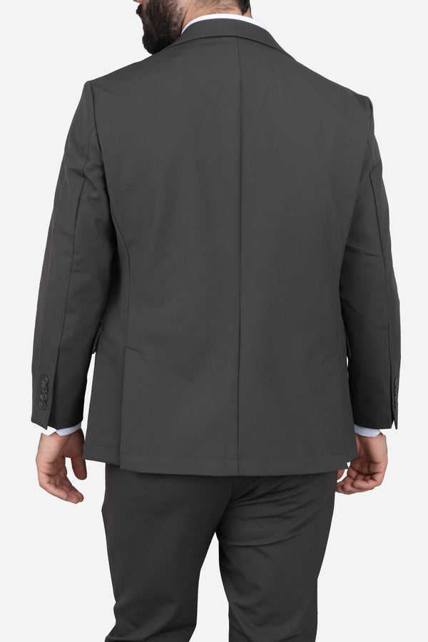 Super Stretch Suit Jacket Charcoal