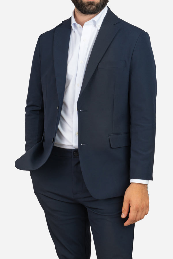 Super Stretch Suit Jacket Navy