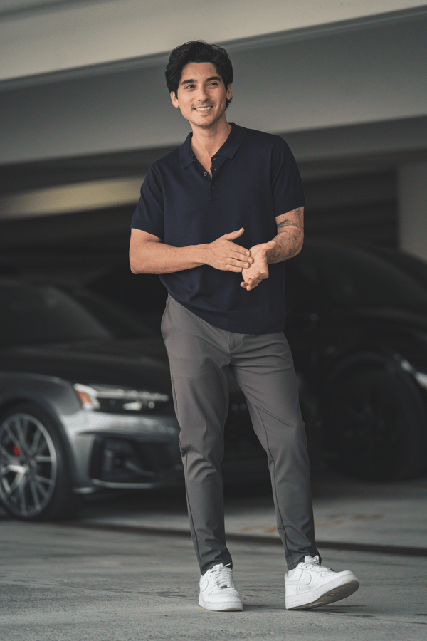 Super Stretch Performance Pants Charcoal