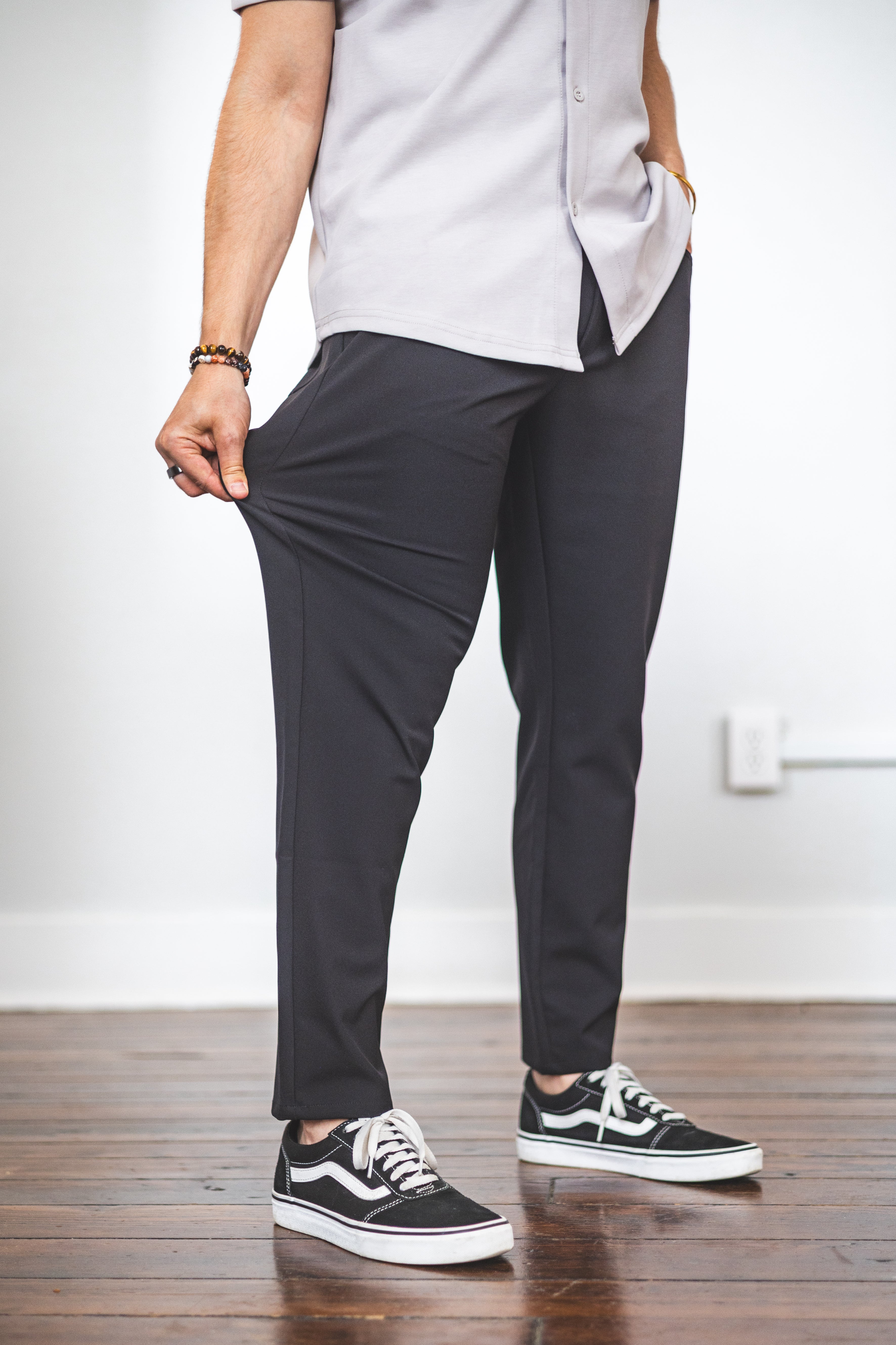 Super Stretch Performance Pants 5 Pocket Black