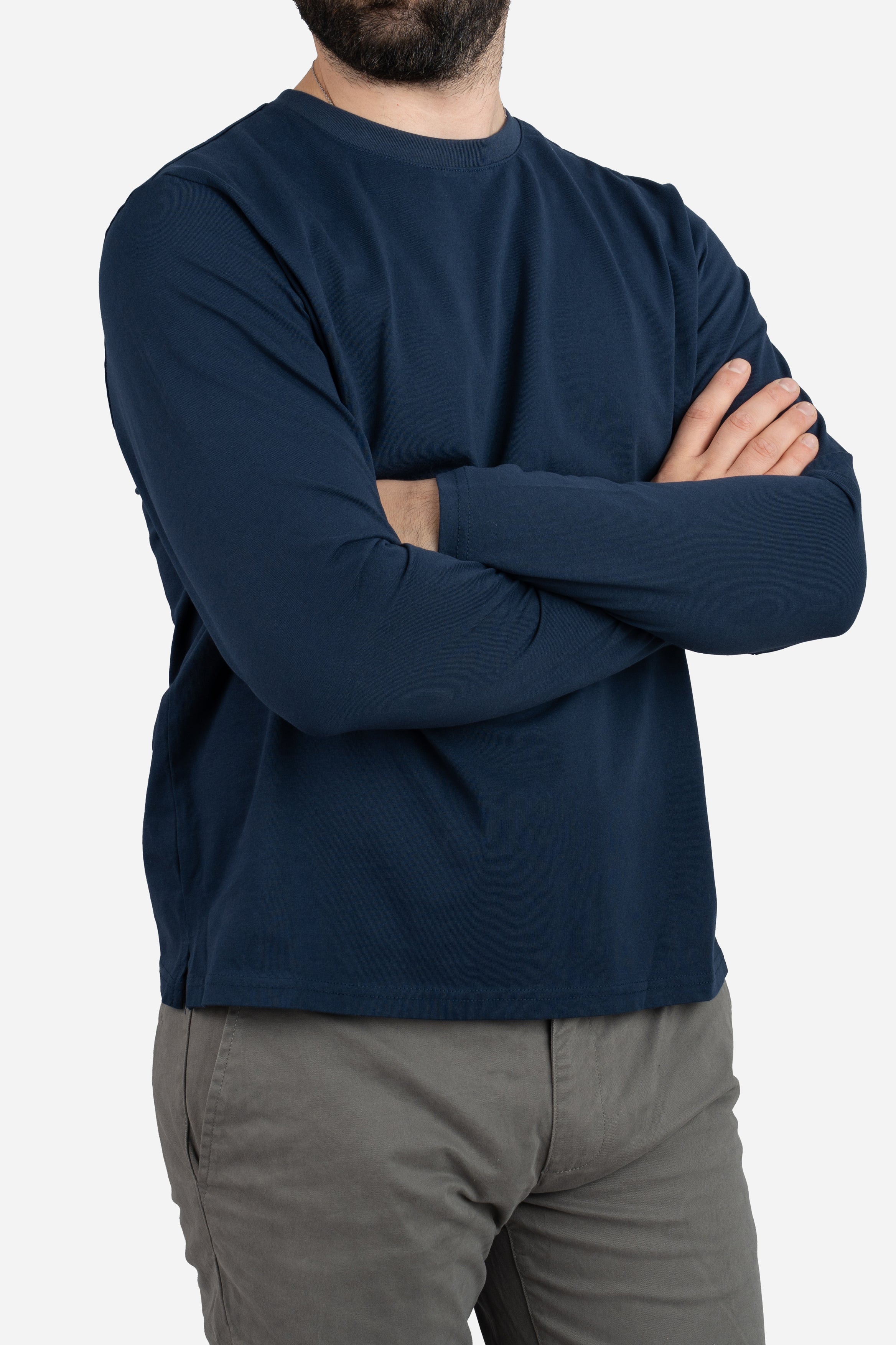 Long Sleeve Core T-Shirt Navy