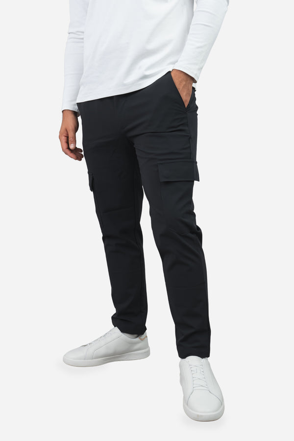 Tech Cargo Pants Black