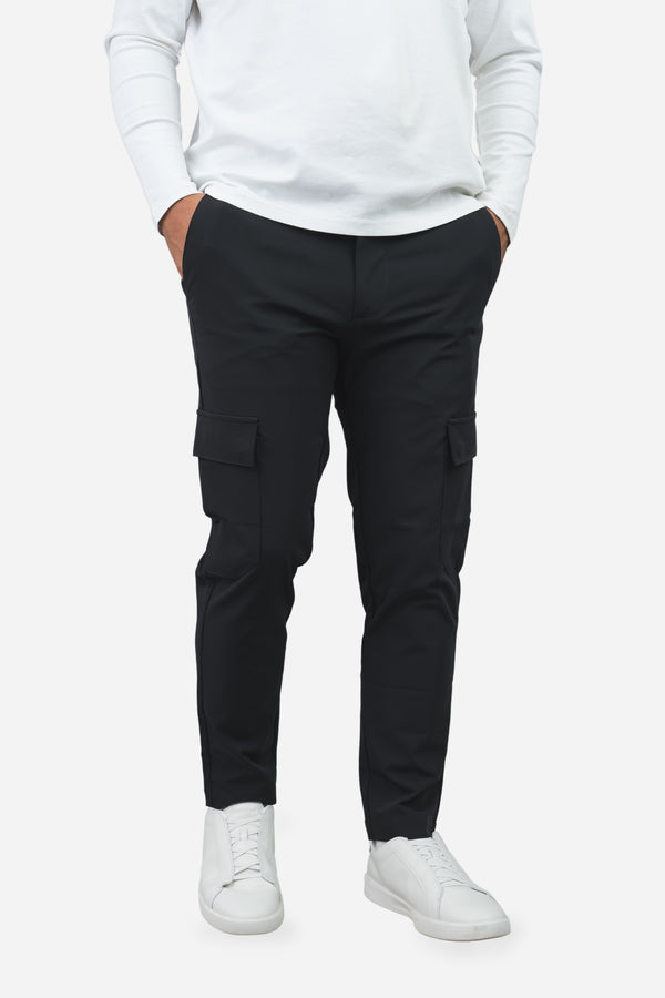 Tech Cargo Pants Black