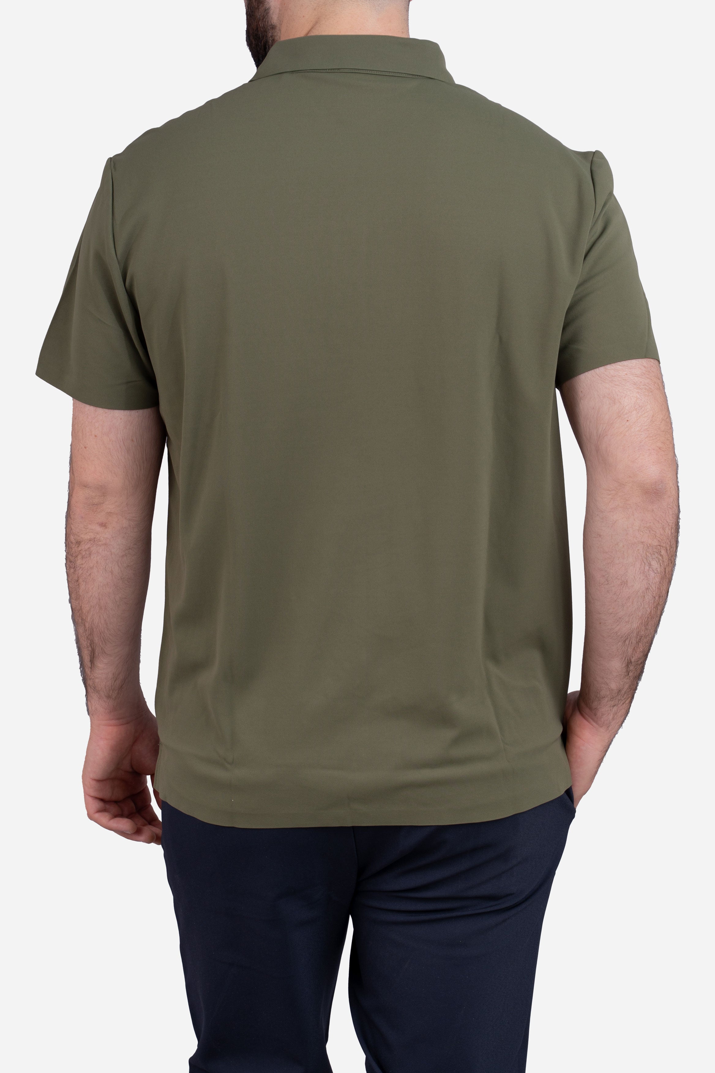 Tech Polo Olive