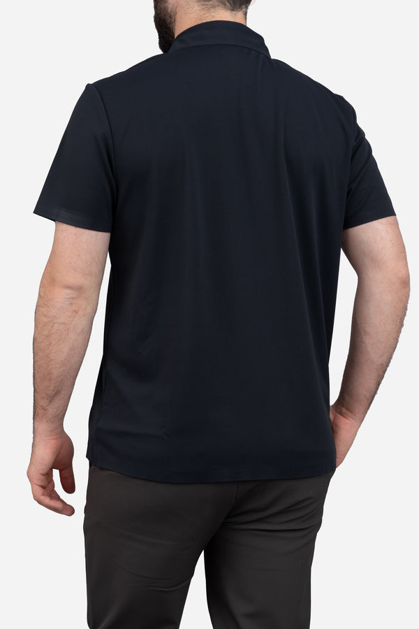 Tech Polo Black