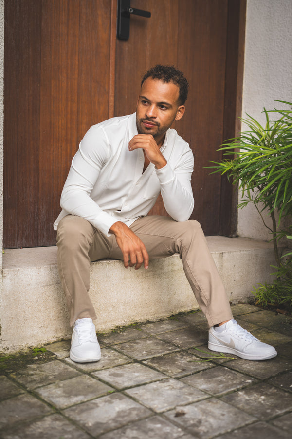 Garment Dyed Stretch Jeans Fossil