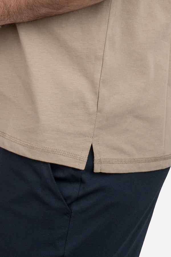 Core T-Shirt Loose Fit Taupe