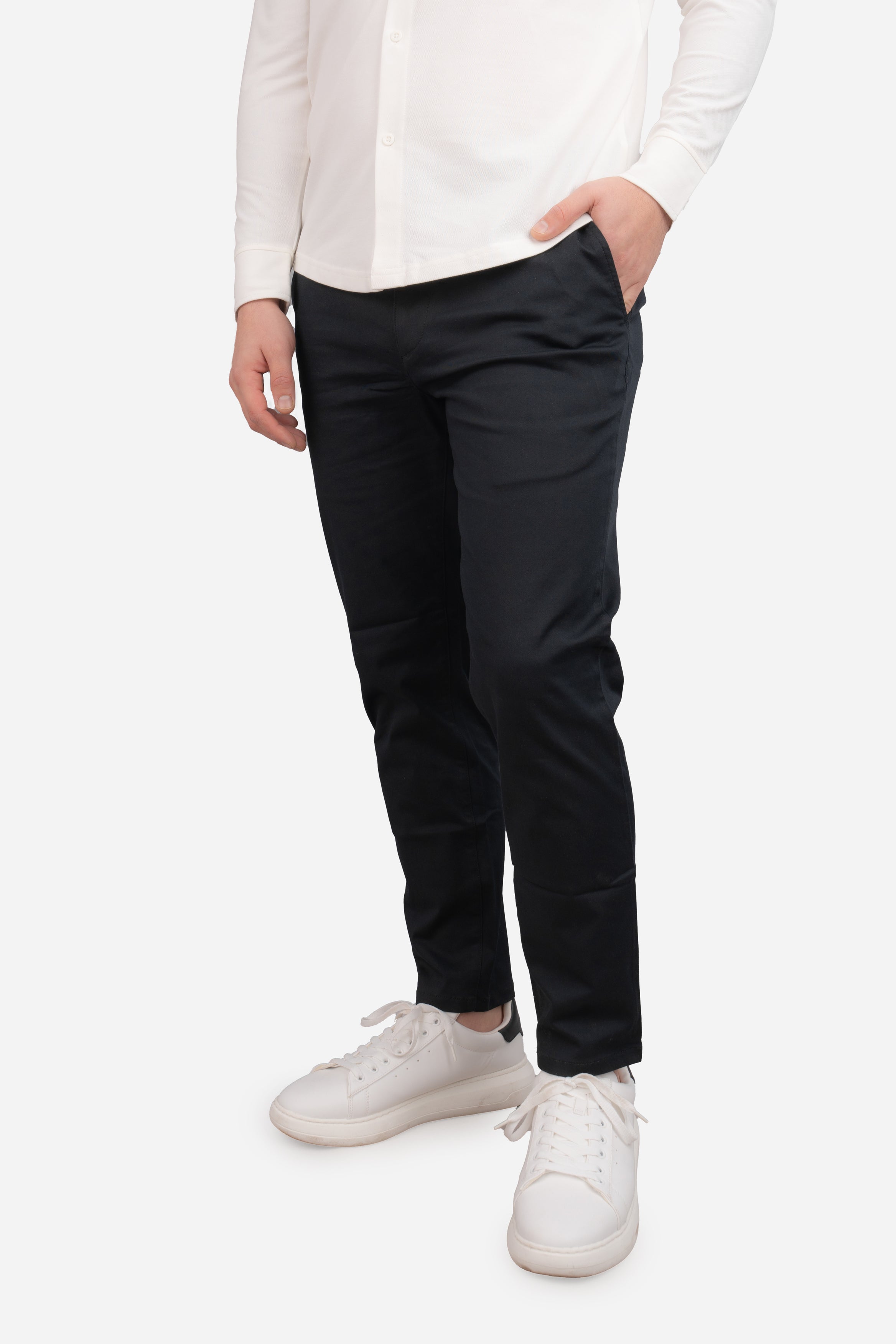 Extra Stretch Chino Black