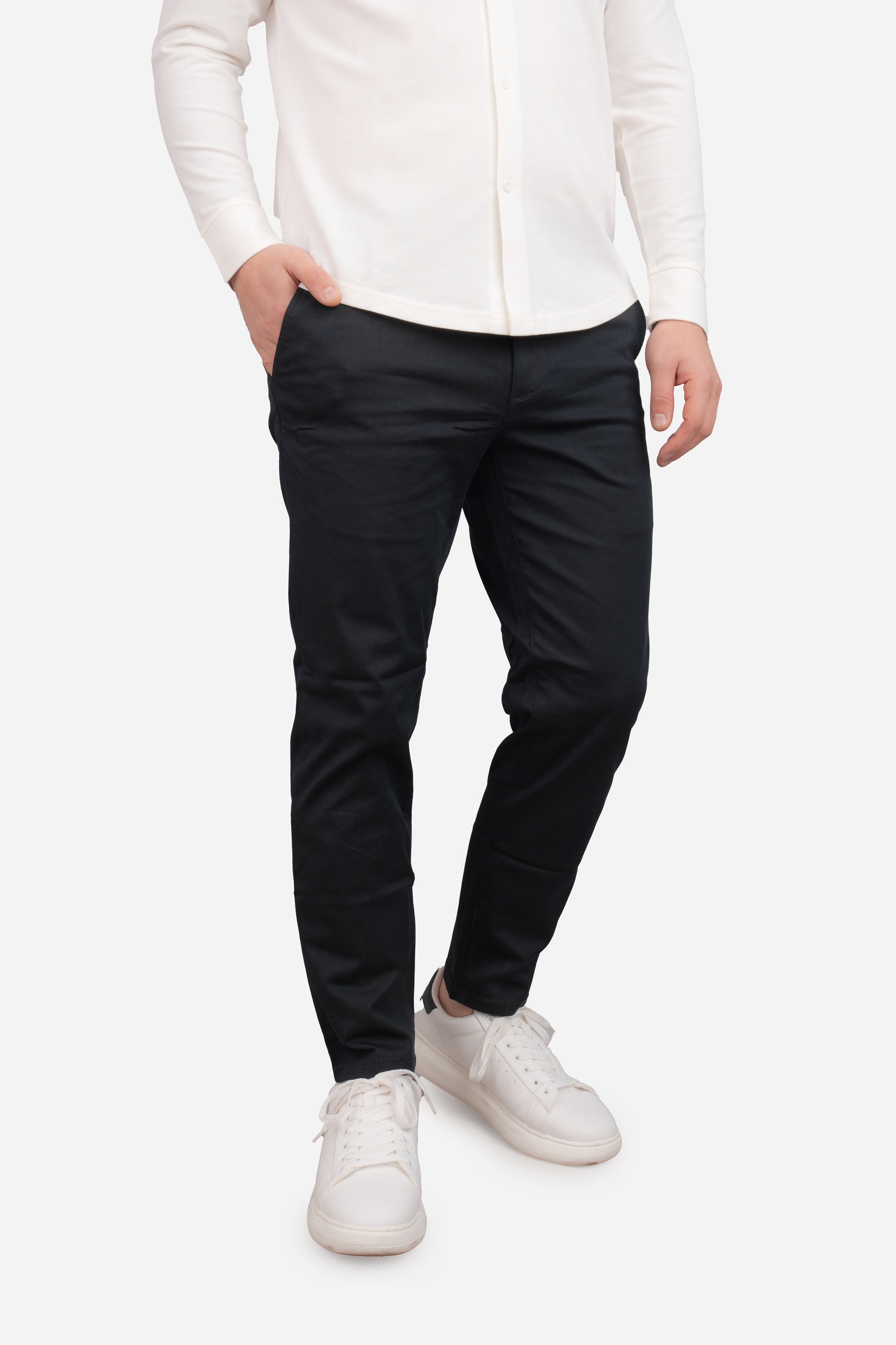 Extra Stretch Chino Black