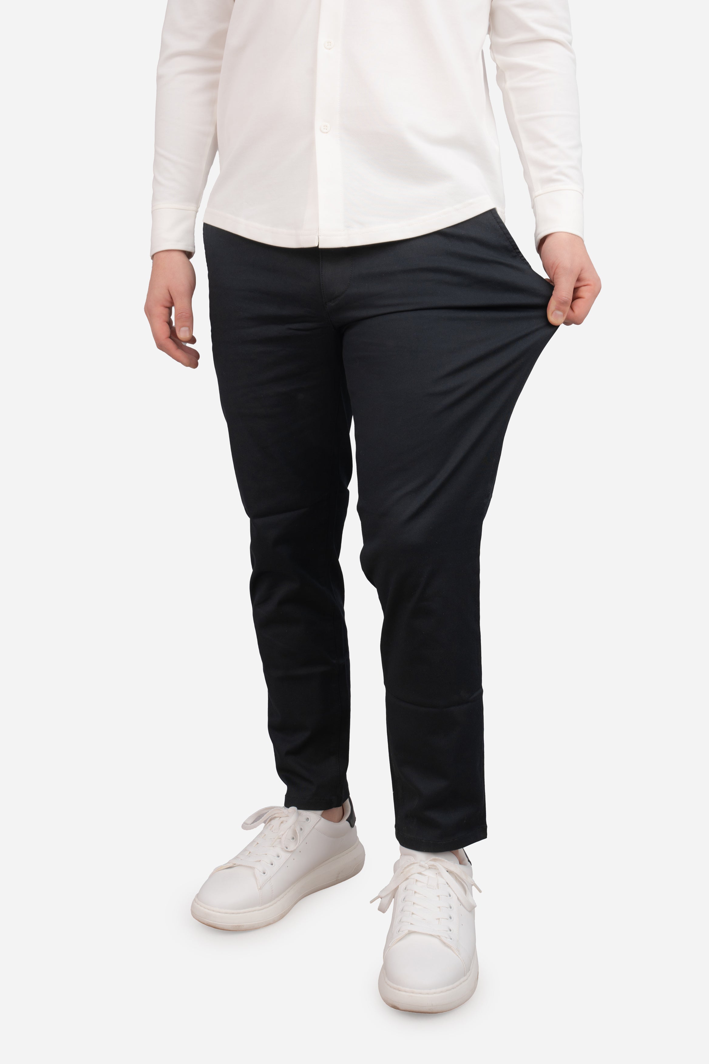 Extra Stretch Chino Black