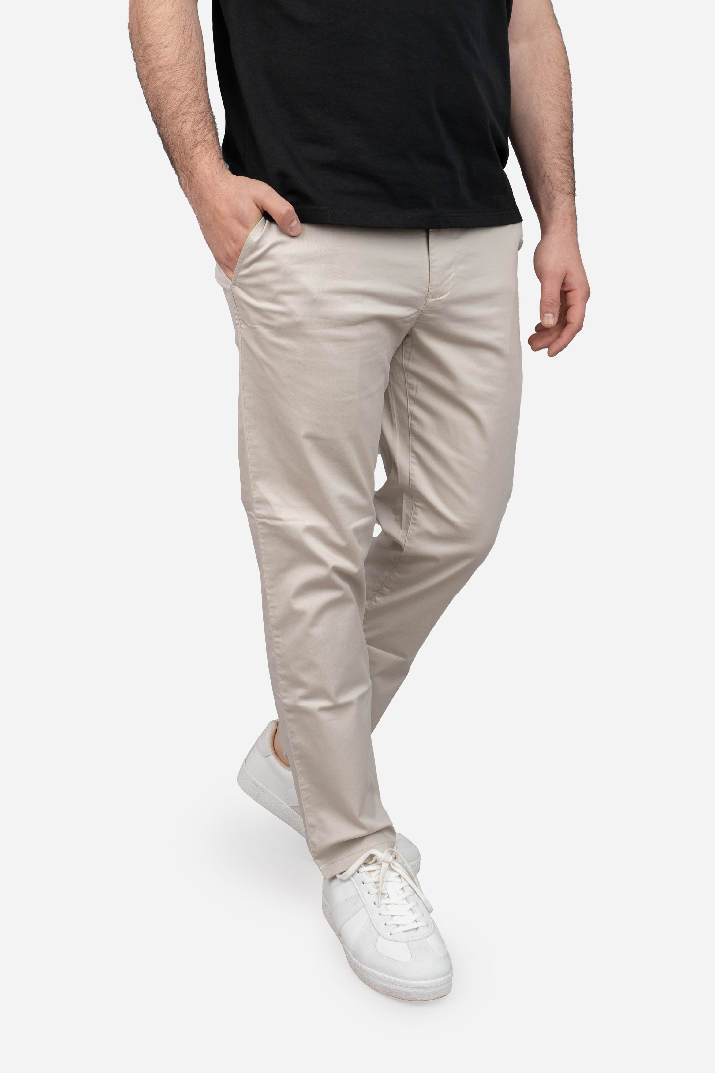 Lightweight Stretch Chino Sand