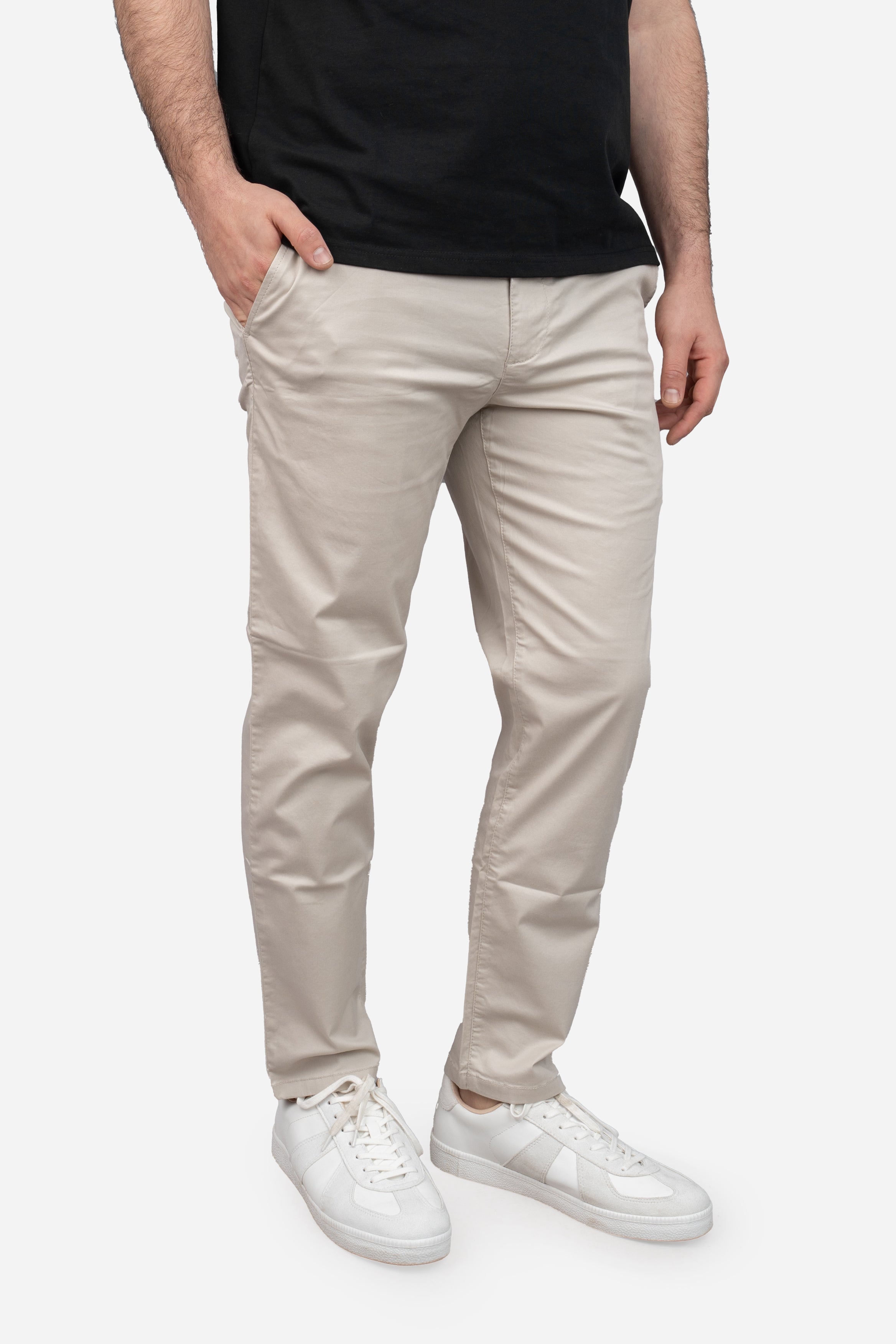 Lightweight Stretch Chino Sand
