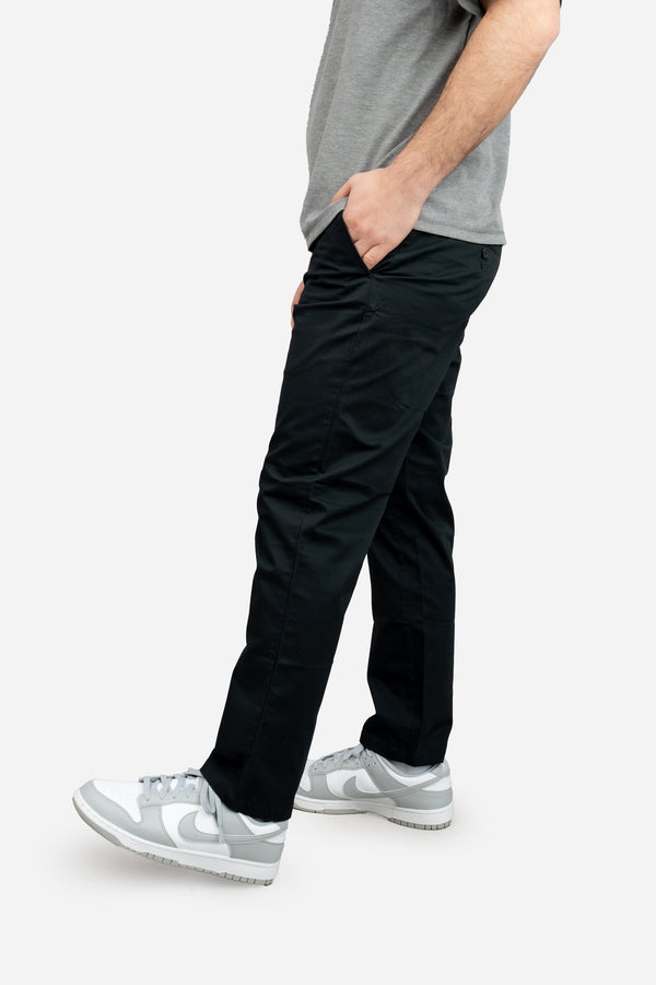 Straight Fit Core Stretch Chino Black