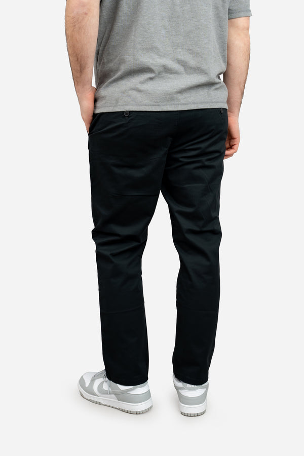 Straight Fit Core Stretch Chino Black