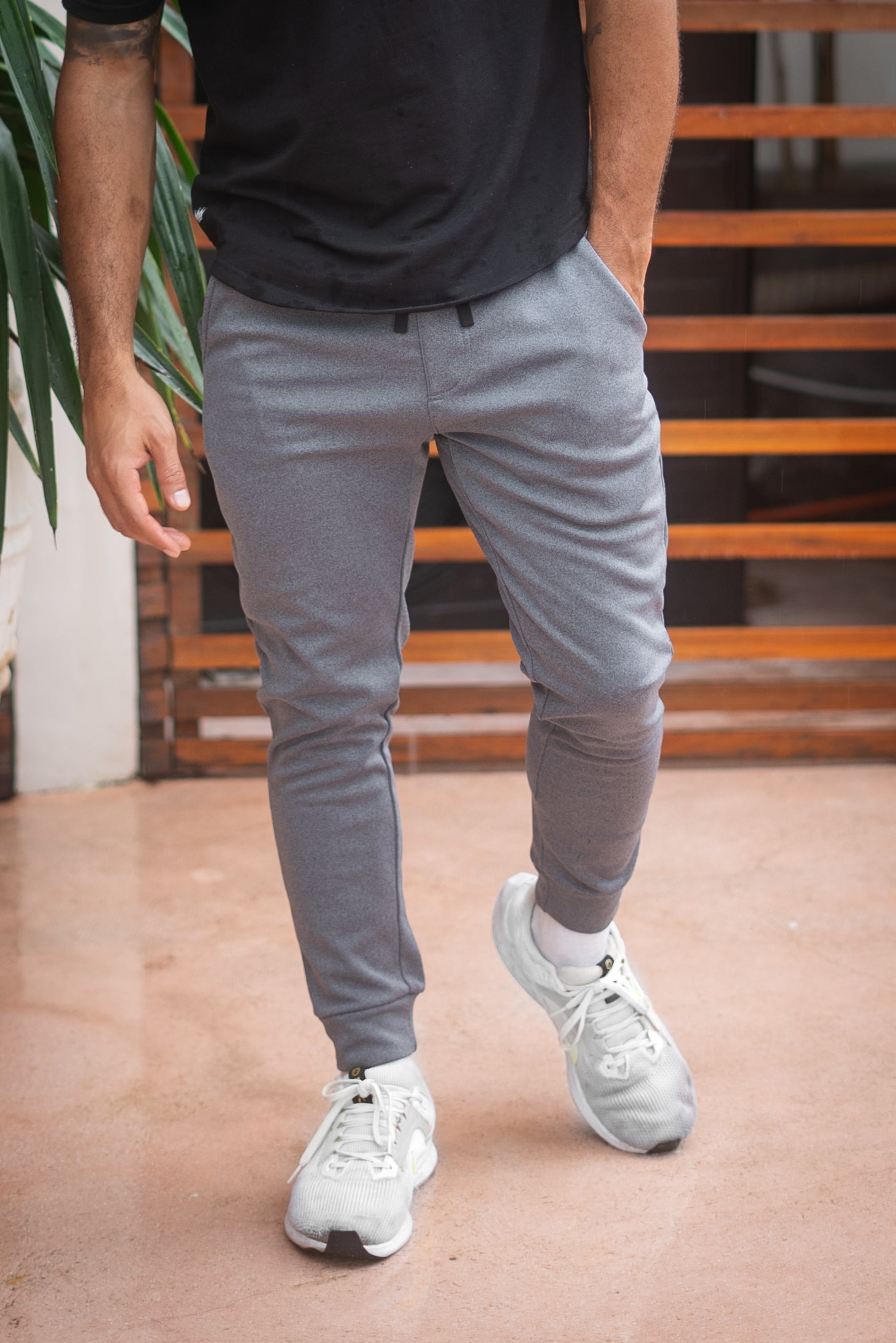 Stretch Sweatpants Gray