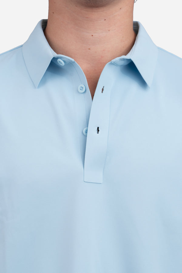 Tech Polo Sky Blue