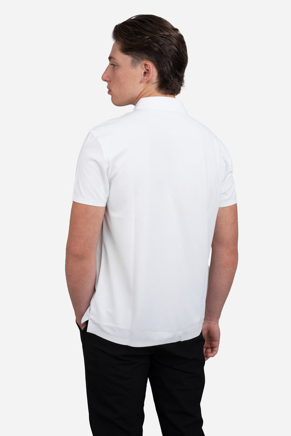 Tech Polo White