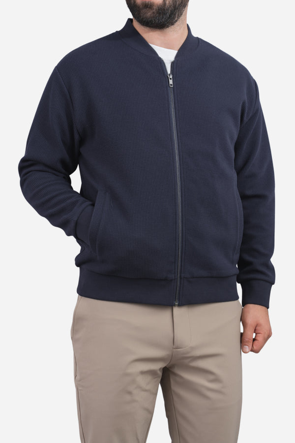 Waffle Bomber Navy