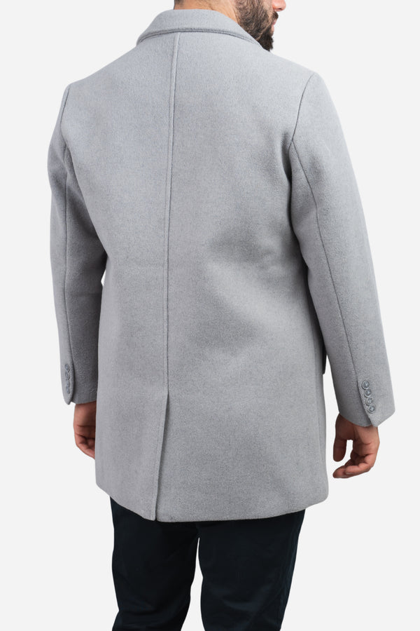 Wool Overcoat Gray