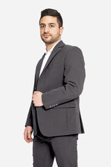 Jon Performance Suit Jacket Charcoal